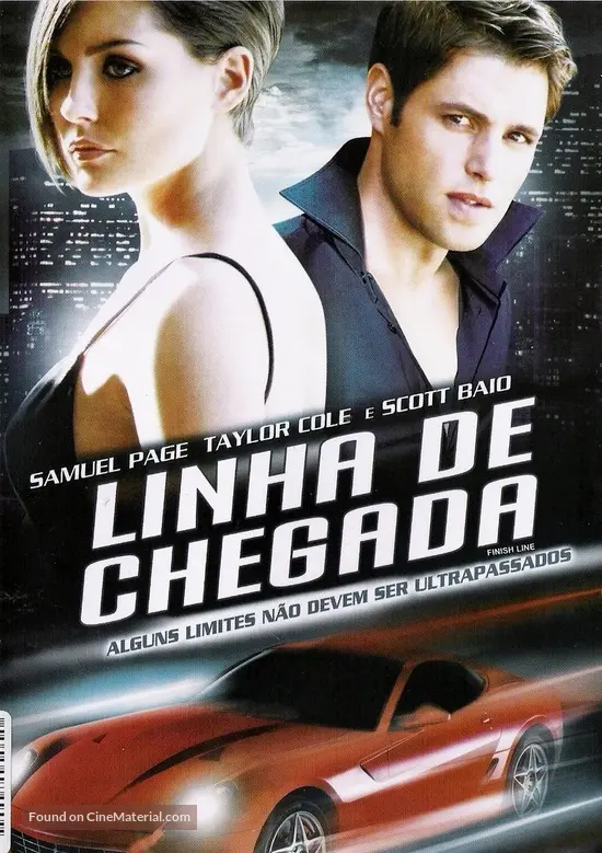 finish line 2008 brazilian movie cover finish line 2008