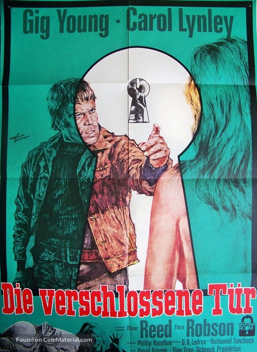 The Shuttered Room 1967 German Movie Poster