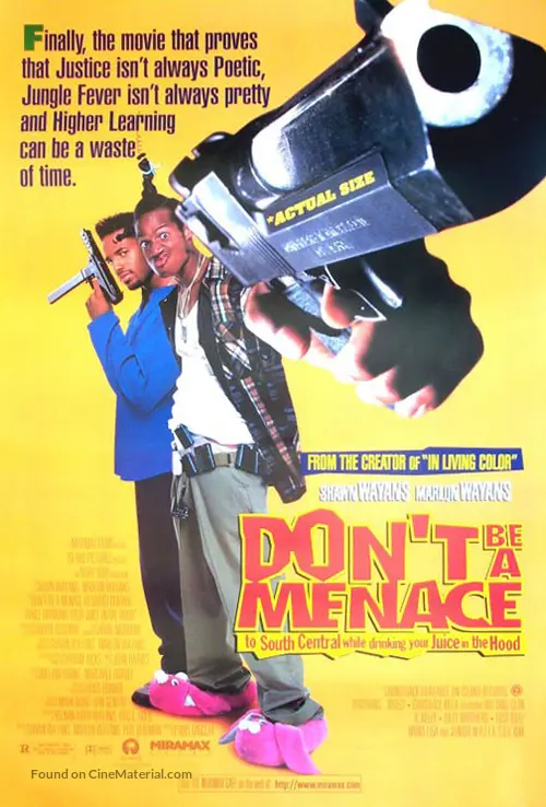 Don't Be A Menace (1996) movie poster