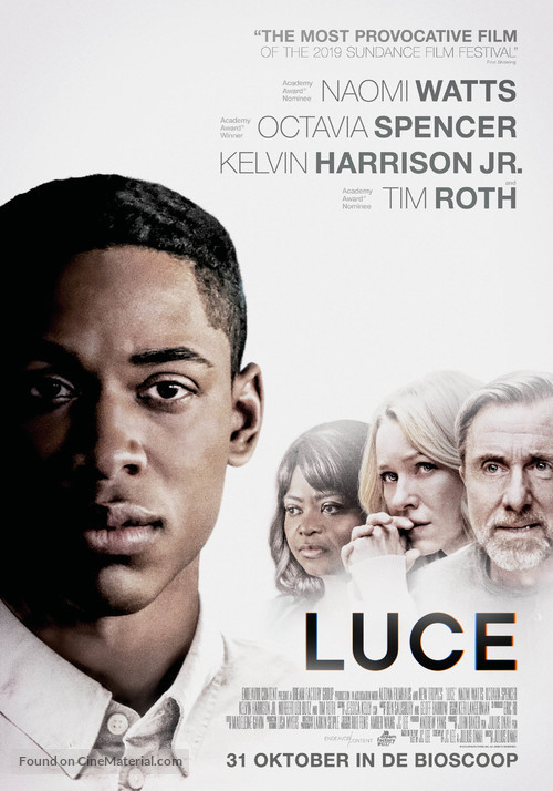Luce (2019) Dutch movie poster