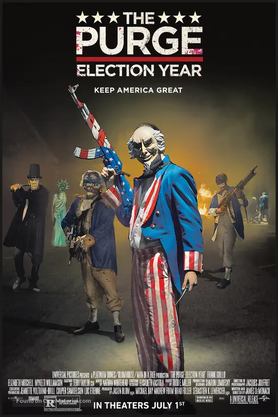 The Purge 3 movie poster