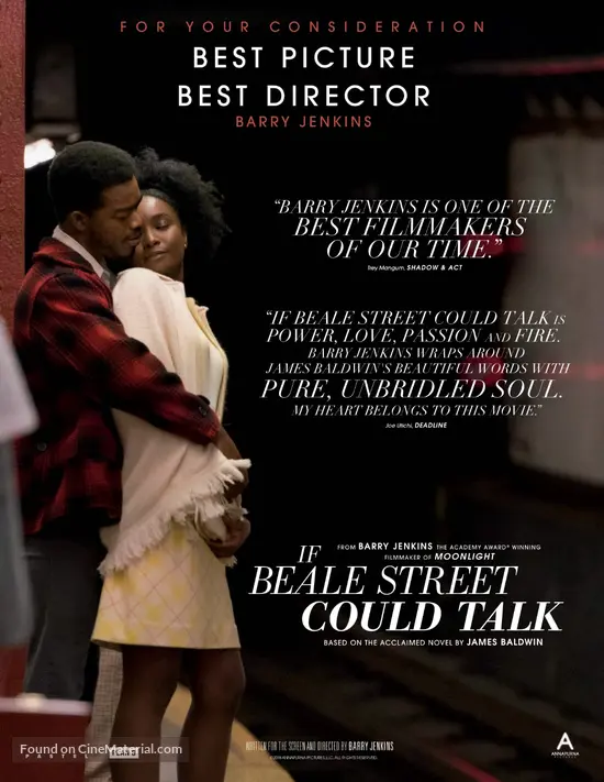 If Beale Street Could Talk for your consideration poster