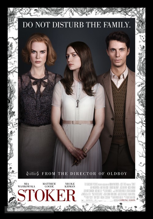 Image result for stoker movie poster