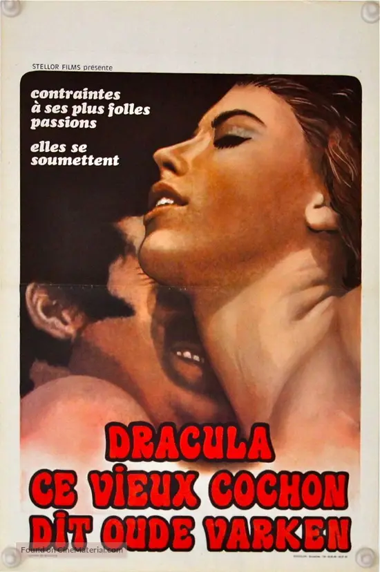 Dracula The Dirty Old Man Belgian Movie Poster Dracula The Dirty Old Man Belgian Movie Poster