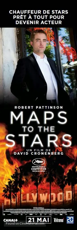 Maps To The Stars 2014 French Movie Poster Maps To The Stars 2014 French Movie Poster