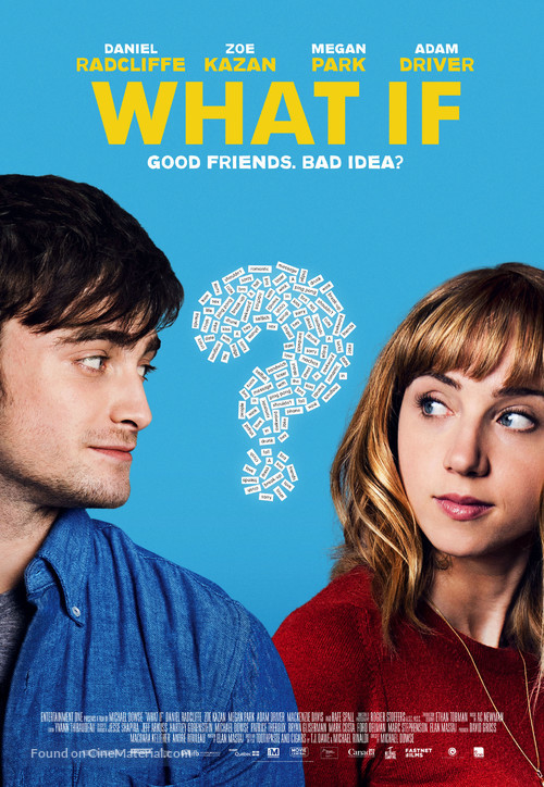 Image result for what if film poster