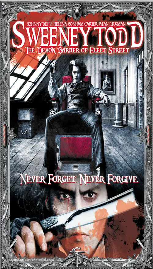 Sweeney Todd The Demon Barber Of Fleet Street Movie Poster