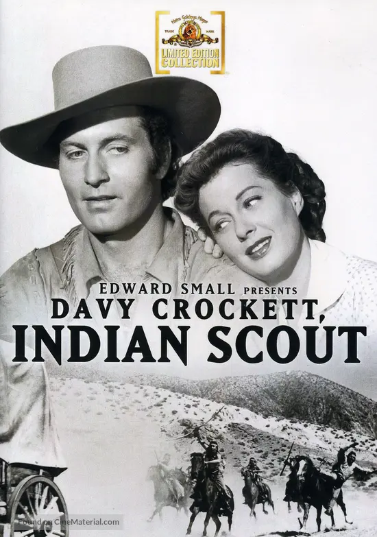 Davy Crockett, Indian Scout (1950) dvd movie cover