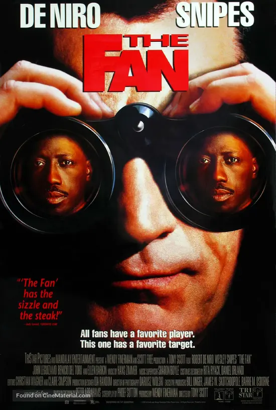 The Fan (1996) movie poster
