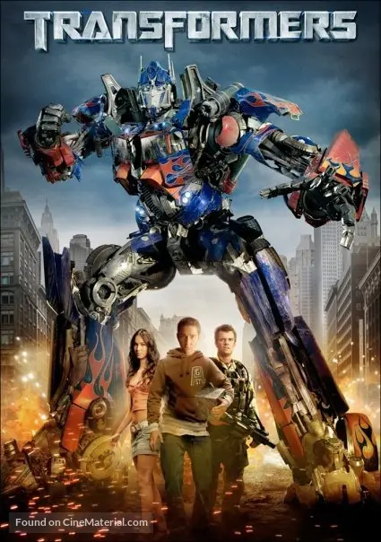Transformers dvd cover