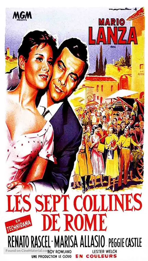 Arrivederci Roma Mario Lanza movie poster print