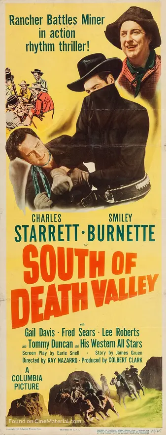 South of Death Valley movie poster