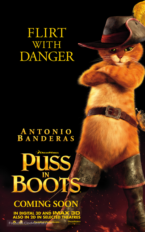 Puss In Boots Movie Poster