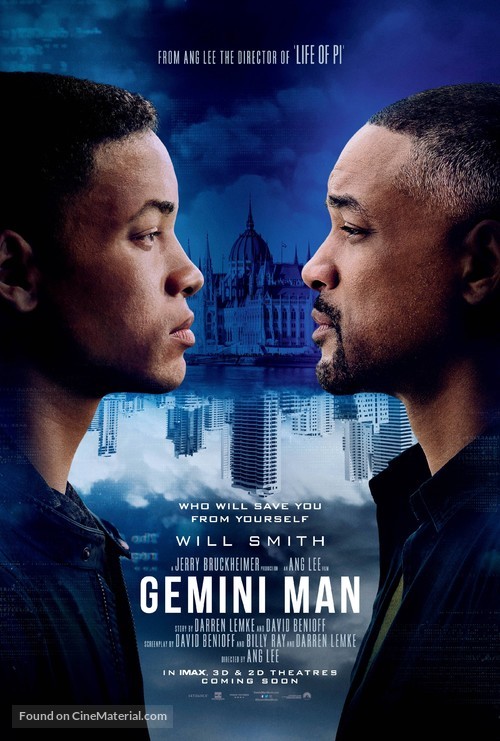 Image result for gemini man poster