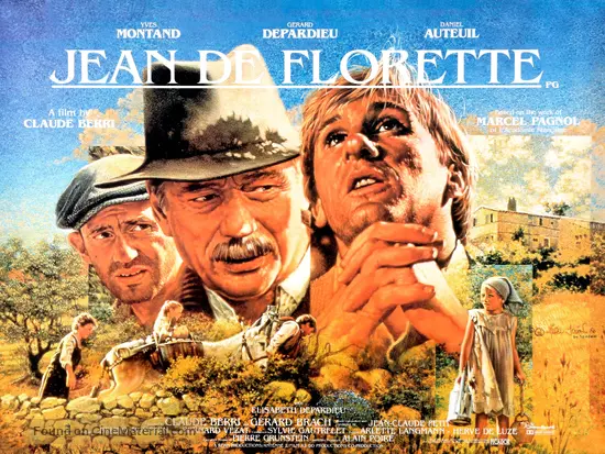 Image result for jean de florette poster