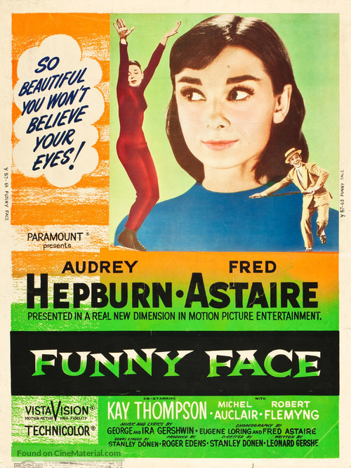 Funny Face (1957) movie poster