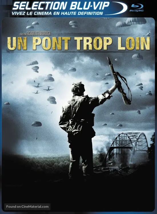 A Bridge Too Far (1977) French bluray movie cover