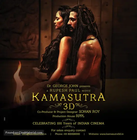 Kamasutra 3d Indian Movie Poster Kamasutra 3d Indian Movie Poster