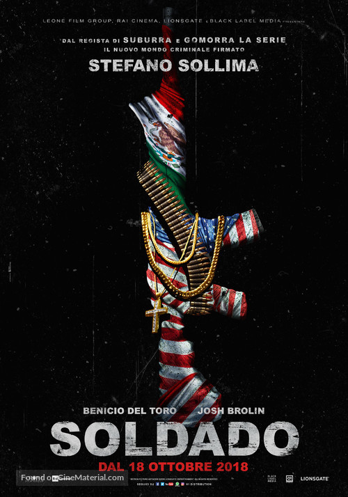 Sicario: Day of the Soldado (2018) Italian movie poster