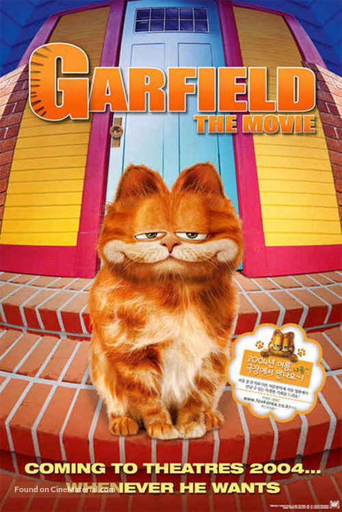 Garfield (2004) movie poster