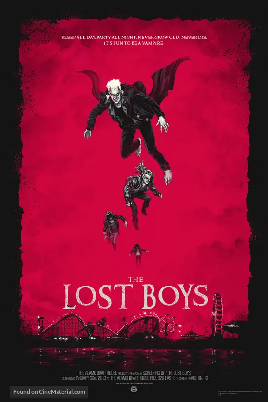 The Lost Boys (1987) movie poster — free download