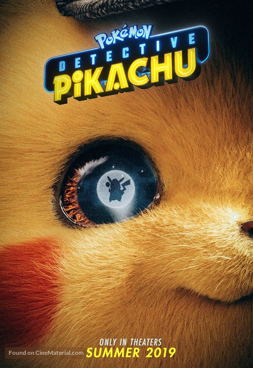 Hasil gambar untuk PokÃƒÂ©mon Detective Pikachu (2019) poster