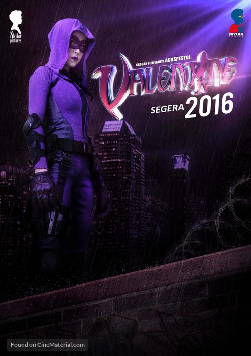 Valentine 2017 Indonesian Movie Poster