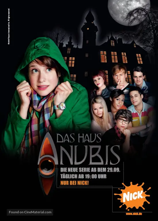 Das Haus Anubis 2009 German Movie Poster