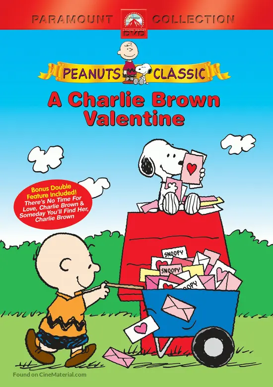 A Charlie Brown Valentine dvd cover