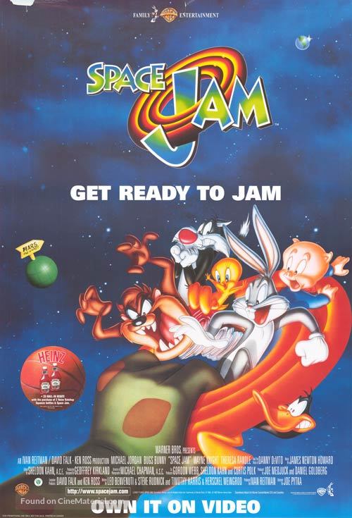 Space Jam Movie Poster