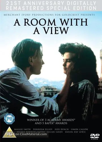 A Room With A View 1985 British Dvd Movie Cover