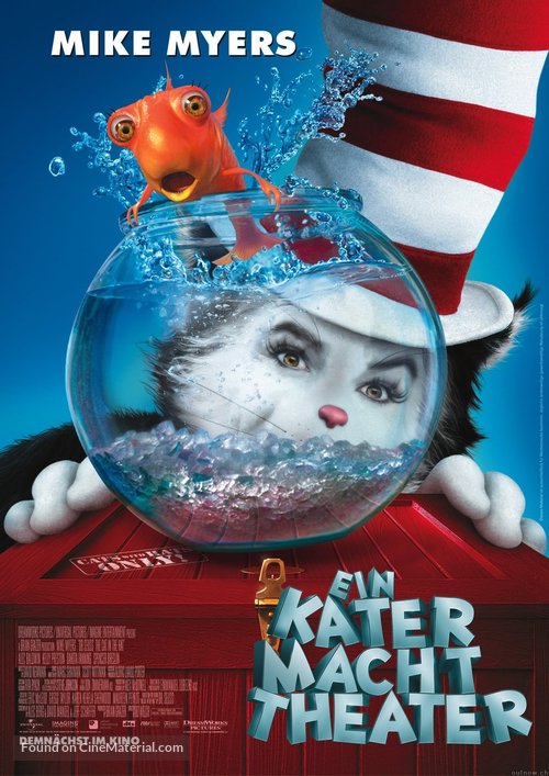 The Cat In The Hat 2003 German Movie Poster