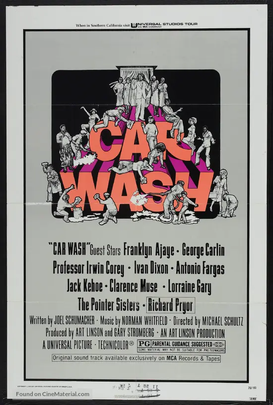 Car Wash (1976) movie poster