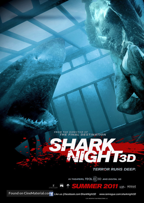 Shark Night 3d Movie Poster