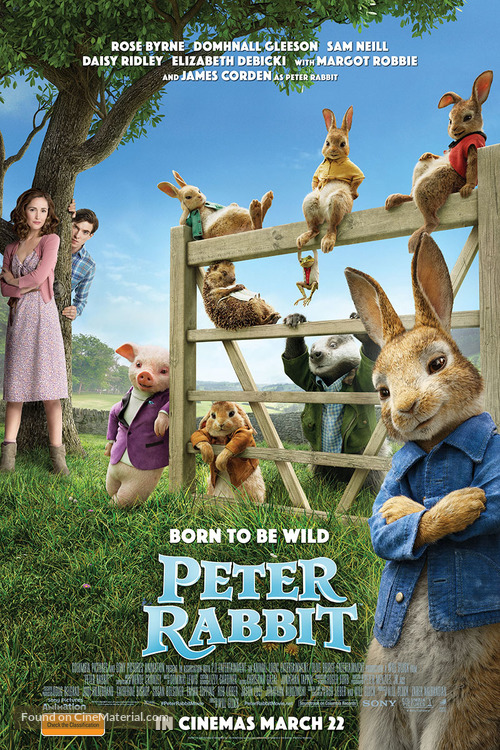 Peter Rabbit Australian movie poster