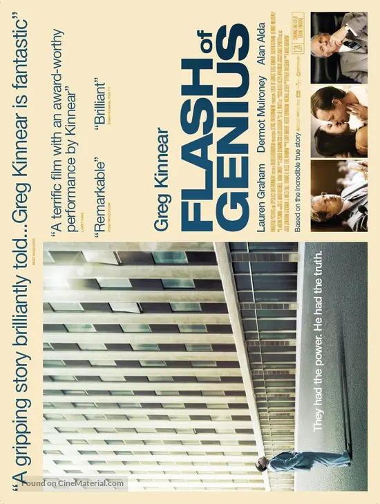 Flash of Genius British movie poster