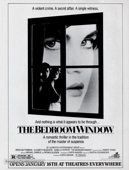 The Bedroom Window 1987 Movie Poster