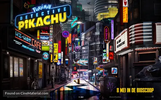 Pok\u00e9mon: Detective Pikachu Dutch movie poster