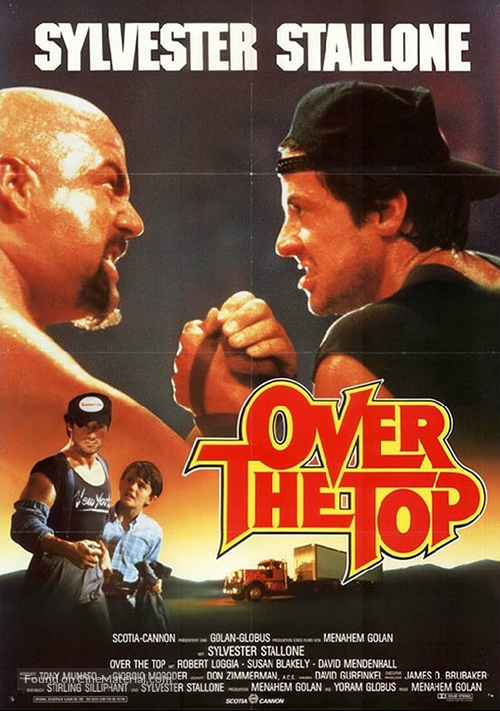 Over The Top (1987) German movie poster