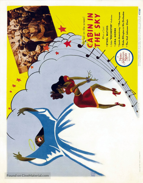 Cabin In The Sky 1943 Movie Poster