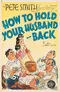 How to Hold Your Husband - BACK poster thumbnail