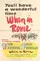 When in Rome poster thumbnail