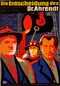 Die Entscheidung des Dr. Ahrendt poster thumbnail