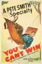 You Can't Win poster thumbnail