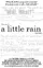 A Little Rain Must Fall poster thumbnail